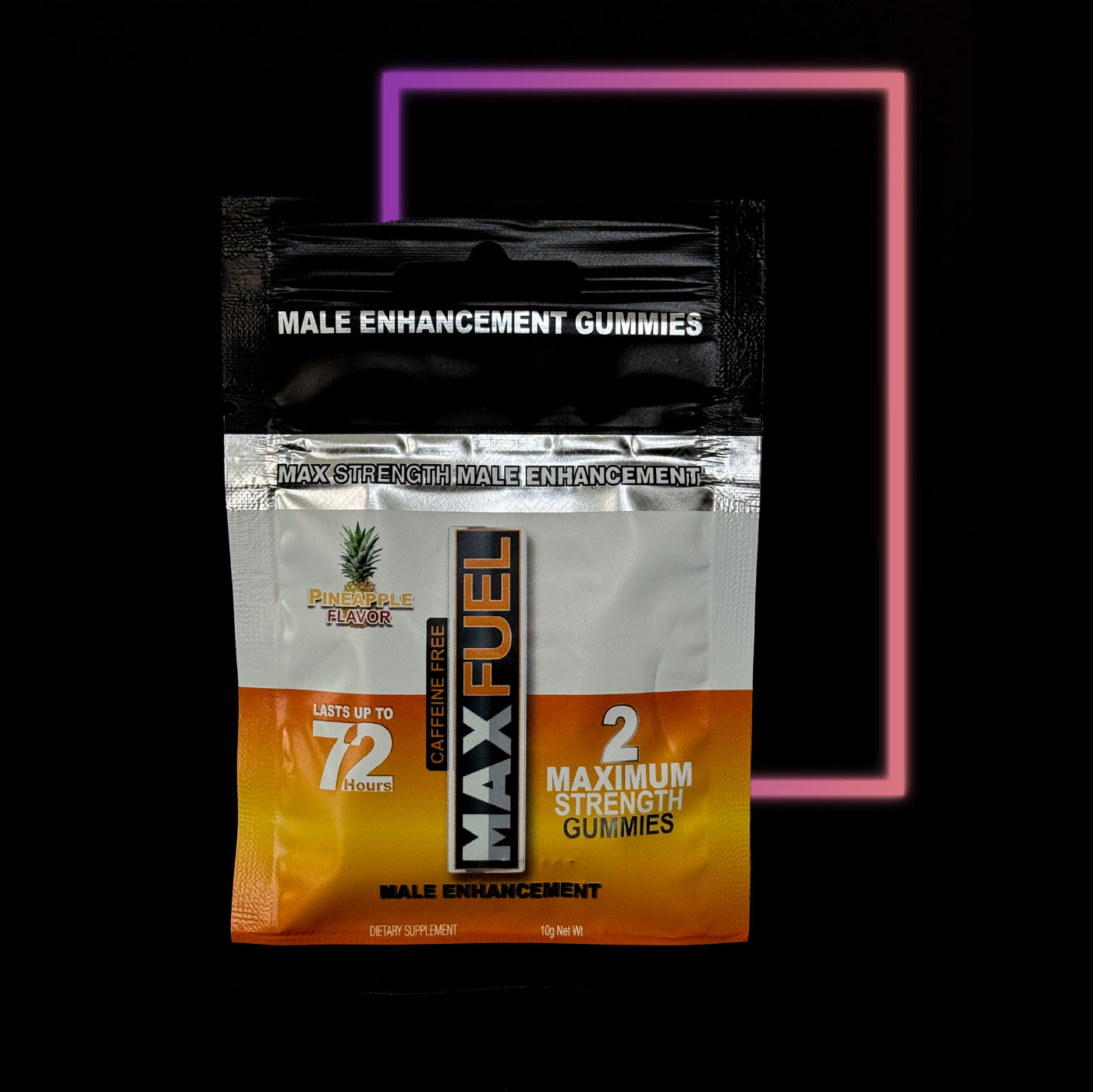 MAX FUEL MALE ENHANCEMENT GUMMIES - CAFFEINE FREE